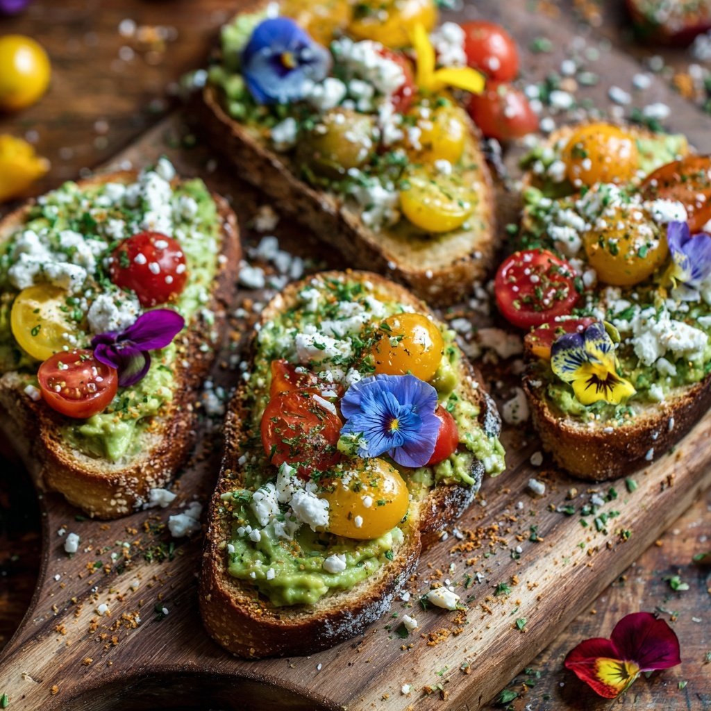 Avocado Toast Party Platter