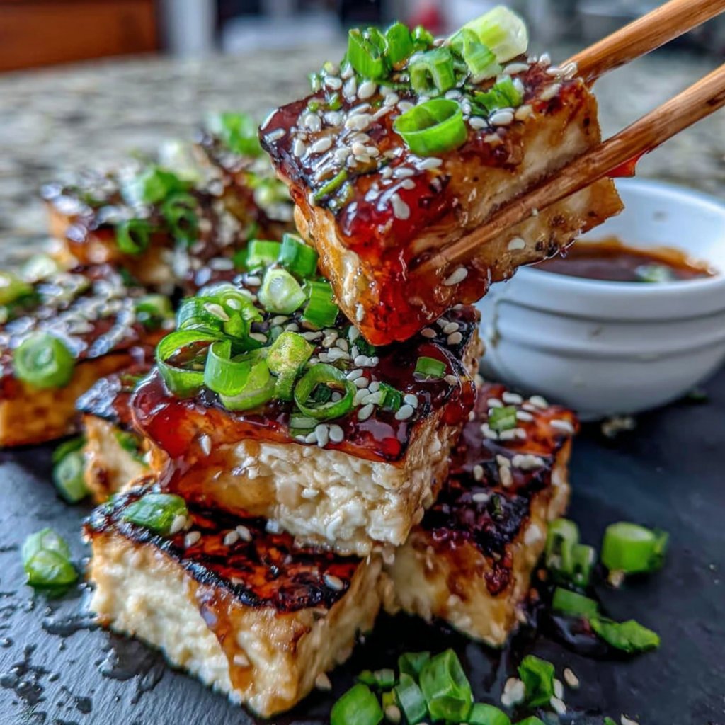Teriyaki Glazed Tofu