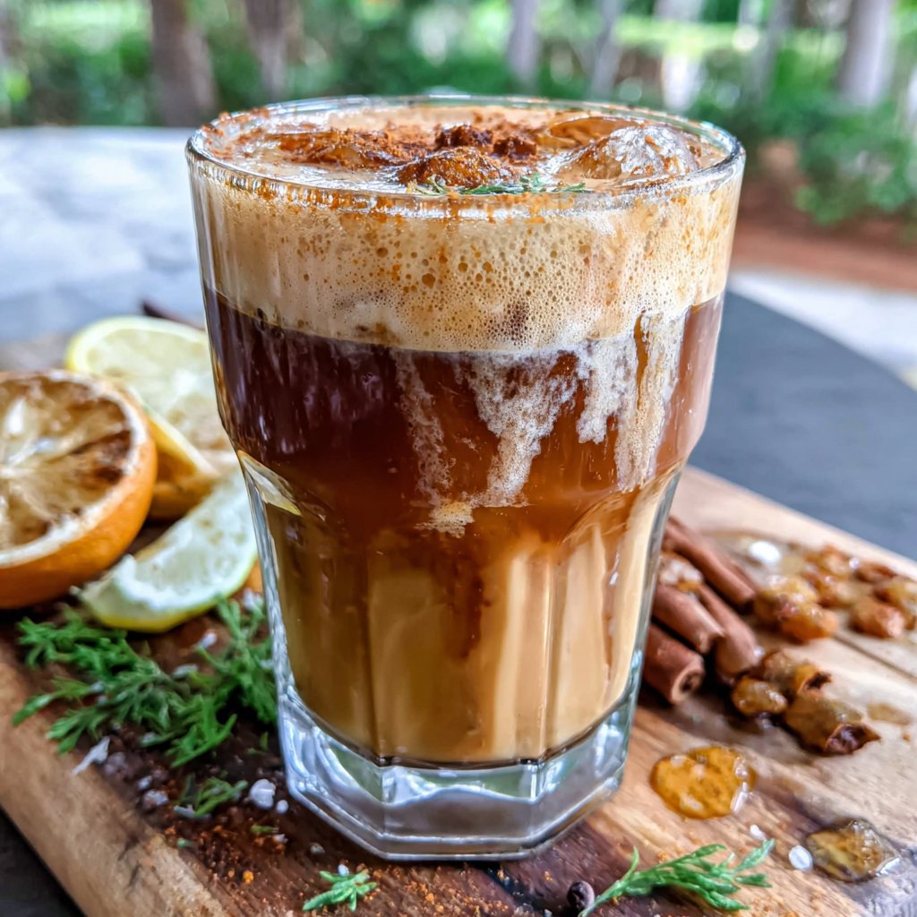 Golden Milk Espresso Tonic